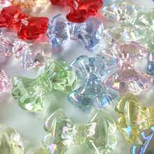 Solid Color Dazzling UV Layered Music Bow Macaron DIY Bracelet Earrings Hair Clip Bead Material Jewelry Accessories - Multicolor - View 6