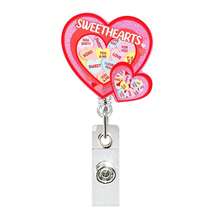 1pc Valentine's Day Acrylic Heart Bow Retractable Badge Reel, Suitable For Nurses, Doctors, Teachers, Volunteers, Office Workers, Christmas, Valentine's Day - A - View 12