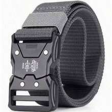 1pc/2pcs Unisex Off-Road Multi-Function Nylon Belt - Breathable Canvas Design, Quick Release Buckle, Suitable For Outdoor Sports And Training, Black, Sports Belt | Adjustable Belt | Off-Road Multi-Function Belt - Multicolor - View 9