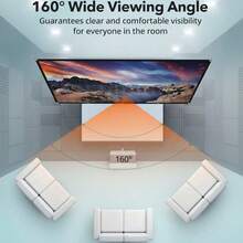 Layar Proyektor Lipat 16:9, Layar Film Portabel Anti-Kerut 4K HD dengan Grommet Logam, Untuk Home Theater dan Penggunaan di Luar Ruangan - View 9