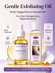2/1pc Exfoliating Oil, Contains Vitamin C, Salicylic Acid, Sodium Hyaluronate, Powerful Exfoliation, Suitable For All Skin Types Body Exfoliating Liquid - AHA - View 7