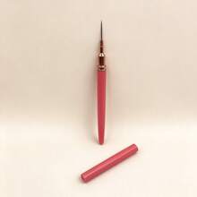 Vibrant Color Handle Nail Striper Brushes, Rose Gold Ferrule Detail Drawing Tools For Manicure Salon Creation - Multicolor - View 7