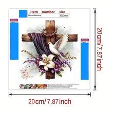 5D Diamond Painting DIY Kit, Full Drill Round Rhinestone Handmade Craft, Mosaic Art Wall Decor, Living Room Bedroom Wall Hanging, Stress Relief Gift For Adults And Children - View 10