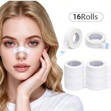 8 cuộn băng dán mũi không dệt định hình nâng mũi, băng giấy không gây dị ứng, băng vi lỗ thoáng khí có keo dính - màu nâu - Xem 7