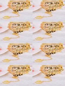 1pc Belly Dance Jewelry Accessories - Rings, Bracelets, Bangles, Multi-Color, For Dance Performance - Multicolor - View 18