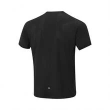 LI‑NING Men's Reflective Quick‑Dry Breathable Short‑Sleeve T‑Shirt ATSW505 - Black - View 4