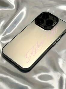 1件粉色藝術繪畫TPU手機殼保護套，適用於Apple Phone Duo、18PRO、17、16、15、14、13、12、11 Pro Max、X、XR、XS Max、8、7 Plus、17PRO/17PROMAX/Phone Duo Apple 18Pro/18ProMax，防震磨砂背蓋，亦適用於系列 - 彩色 - 查看 8