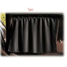 1pc/2pcs Suction Cup Car Window Sunshade, Thick Fabric Blocks UV Rays And Heat, Adjustable Design Ensures Privacy, Easy Installation, Suitable For Most Car Models - Sunshade Curtain - View 11
