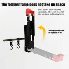 Bike Wall Mount Swivel Rotating Rack Garage Hook MTB Road Electric Bike Storage, - UK-L438801 - View 10