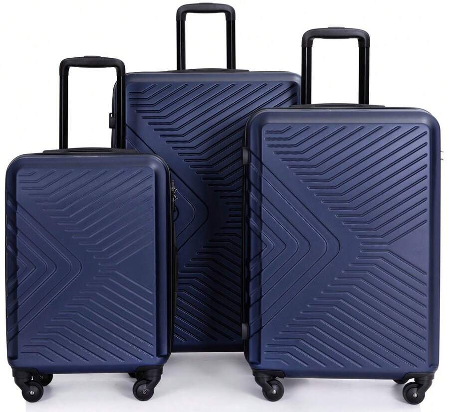 Travelhouse London Large Suitcase 75 X 48 X 26 Cm | Polycarbonate Hard Shell | TSA Lock, Aluminum Frame - Royal Blue - View 1