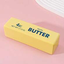Soft Slow Rebound Butter Stick Squeeze Toy, Realistic Butter Stick Stress Relief Fingertip Toy - Default - View 8