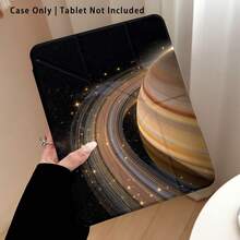 1件平板電腦保護殼附支架，月亮與星星圖案，適用於 Honor 8/9/10/X8/X8A/X9/X8Pro/X9Pro/MatePad SE 11 吋/MatePad 11 吋/11.5 吋/MatePad Pro/Apple 10代/11代 2025 (A16)/11代 2025 (A16) 平板電腦 - 款式36 - 查看 2