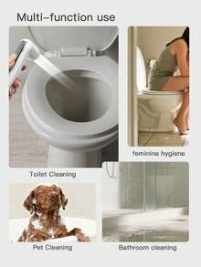 Household Bidet Sprayer For Toilet, Diaper Sprayer, Shattaf Handheld Bidet Shower Head, Toilet Accessory Sprayer - HY-c02W - View 8