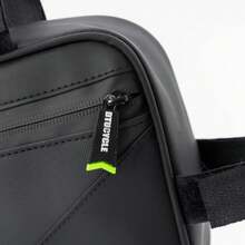 DTUCYCLE Bicycle Frame Triangle Bag, Utilizes Frame Triangle Space, No Leg Rubbing, No Shaking, Smoother Riding Experience. Three-Point Strap Design, Secure Installation And Easy Removal. Large Capacity Can Store Phone, Tools And Other Personal Items, Durable. Compatible With Most Mountain Bikes And Road Bikes, Practical Storage Accessory For Daily Riding And Short Trips. - Multicolor - View 5