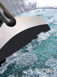 Car Snow Scraper, Ice Scraper, Frost Remover, Winter Stainless Steel Snow Shovel - Multi-color - View 1