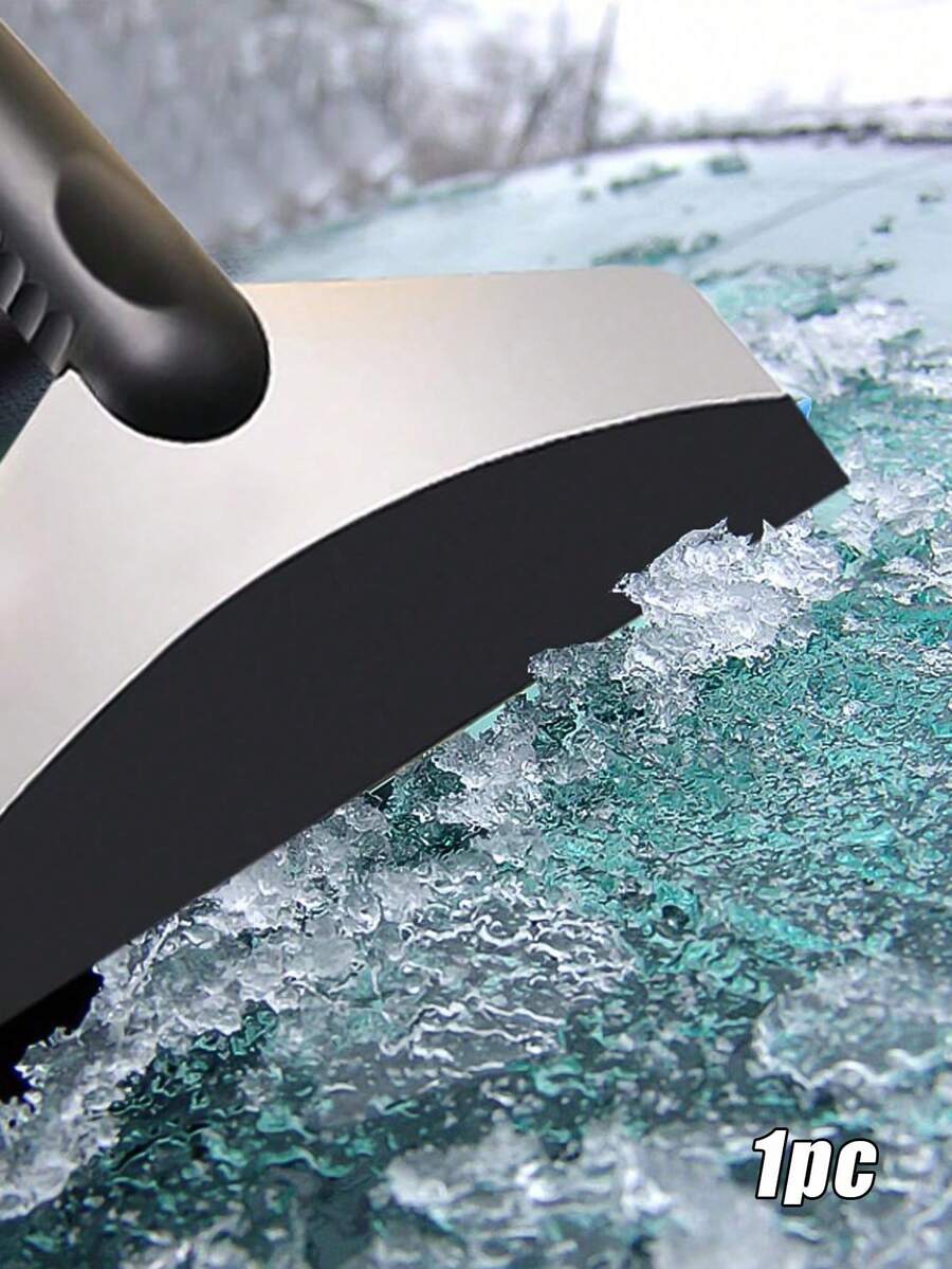 Car Snow Scraper, Ice Scraper, Frost Remover, Winter Stainless Steel Snow Shovel - Multi-color - View 1