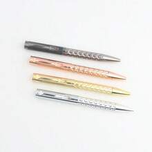 1pc Luxury Vintage Metal Creative Writing Minimalist Ballpoint Pen, Daily Writing Pen, Suitable As A Gift For Friends - Ballpoint Pen - View 11
