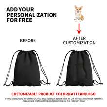 1pc Customizable Personalized Drawstring Backpack, Custom Photo Exclusive Travel Bag, Lightweight Cinch Bag Suitable For Sports, Daily Use, Gym, Swimming, Fitness, Extracurricular Clubs - Multicolor - View 3