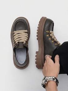 Men's Loafers Casual Versatile Gift For Boyfriend - Brown - View 2