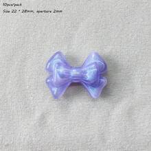 Solid Color Dazzling UV Layered Music Bow Macaron DIY Bracelet Earrings Hair Clip Bead Material Jewelry Accessories - Multicolor - View 34
