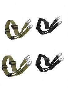 1pc/2PCS/4PCS/8PCS Tactical Sling Dual/Single Point Multi-Function Crossbody Sports Camera Strap Military Fan CS Mission Gun Rope - Multi-Color - Multicolor - View 12