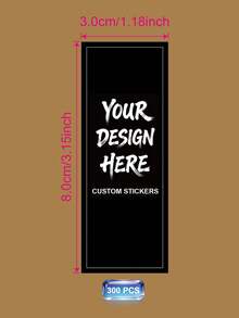 1/32/72/104/300/500pcs Label Persegi Panjang Putih/Holografik/Perak Cetak Kustom untuk Botol, Stiker Persegi Panjang Tahan Air yang Dipersonalisasi, Label Persegi Panjang Cetak Kustom untuk Lilin, Toples, Segel Kemasan, Label Produk, Logo Bisnis - MultiWarna - View 137