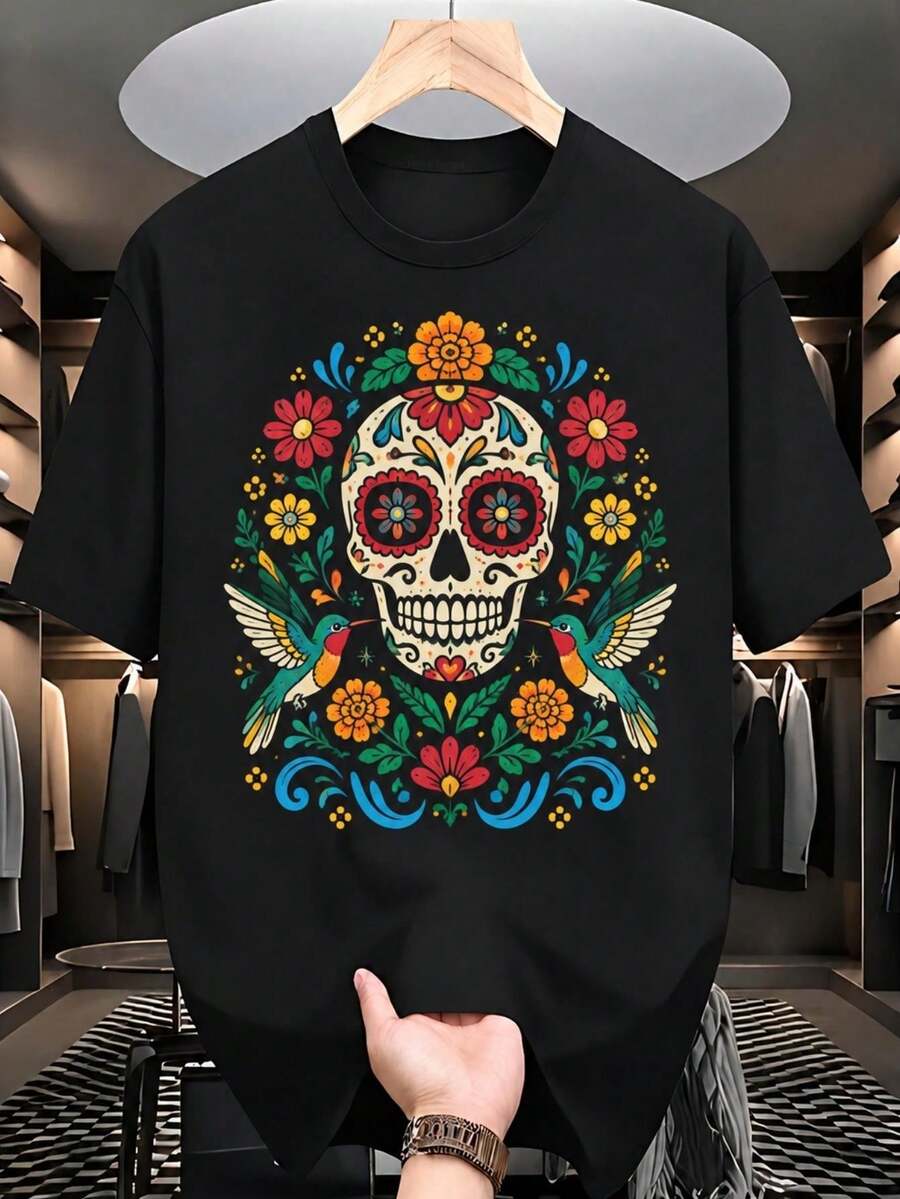 Men T-Shirts - Black - View 1