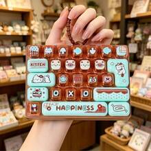 Mood Supply Station 26 Mechanical Keyboard Keycap Stress Relief Fingertip Toy Keychain Bag Pendant Gift - Multicolor - View 17