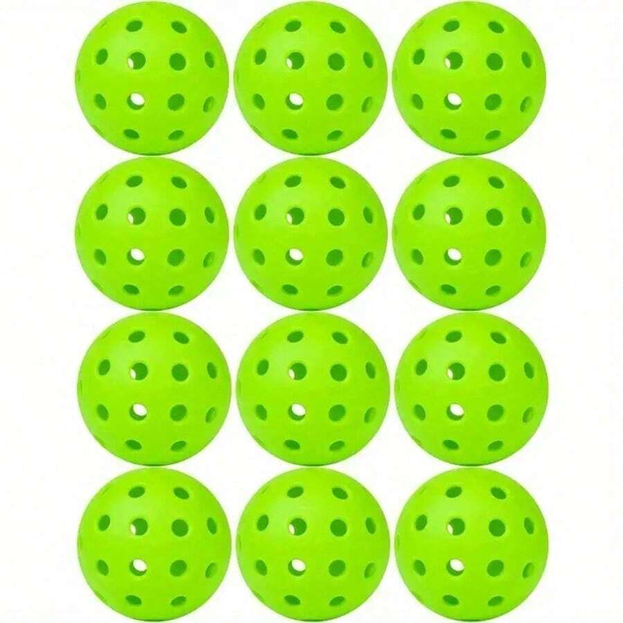 BSKT Outdoor Pickleball 40-Hole Sports Training Ball, Stable Flight And Bounce Design, For Adult Pickleball Enthusiasts, Outdoor Court Matches And Daily Practice