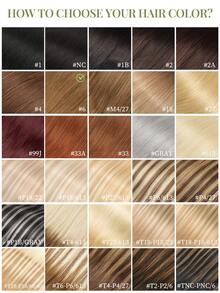 DNE HAIR 20Pcs Tape In Hair Extensions 100% Human Hair 6# Light Brown 12-22 Inch Silky Straight Seamless Invisible Top Quality Thick Ends Healthy Remy Hair Extensions For Thin Hair And Salon Use And For All Women/Girls Daily Use - S6 - View 9