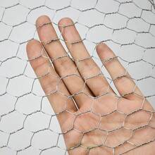 Hexagonal Chicken Wire Galvanized Steel Roll For Garden Art And Protection - UKWS24273 - View 12