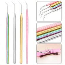 MyAoKuE-Up 1pc Eyelash Perm Lifting Tools Metal Clean Up Rods Beauty Makeup Lamination Eyelashes Separating Tool Lash Extension Supplies - Multicolor - View 1