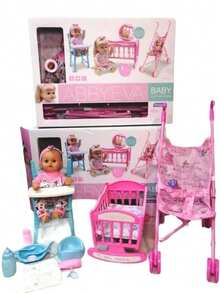 Kids Doll Playsets - Pink - View 12