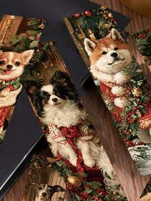 SCXXBSW 30pcs Christmas Puppy Bookmark-The Perfect Gift For Bookworms And Nerds; Reading Marker Card; Birthday And Christmas Gift; Great For Party Favors - 30pcs - View 11