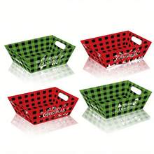 12PCS/1pc Christmas Party Paper Box Set, Party Gift Decoration, Christmas Gift Packaging For Friends, Lovers And Family - View 7