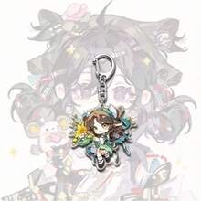 Cute Anime Character Pendant Decor, Cartoon Figure Ornament, Stylish Accessory For Daily Use, Themed Collection Decor, Unique Pattern Design, Great For Bag Decoration, Casual Matching Accessory, Ideal Gift Choice For Festival And Daily Gifting - Multicolor - View 8