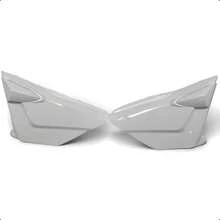 Cubiertas Laterales Blancas para Italika DT125 Delivery y FT125 Delivery – Renovación Estética y Protección - Blanco - Ver 2