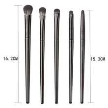 1/5/6/8Pcs Soft Bristle Eye Makeup Brush Set, For Eyeshadow Blending, Smoky, Eyeliner And Eye Detail, Ideal For Beginners,Brush Set,Makeup Brush Kit,Make Up Brush Set,Make Up Set Complete,Makeup Brush Set, - Black - View 7