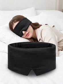 New Purple Patterned Gravity Sleep Mask, Comfortable Light-Blocking Sleep Mask, Luxury Unisex Sleep Mask, Washable And Reusable, Breathable And Light-Blocking, Adjustable Elastic; Suitable For Bedroom, Travel, Office And School; Perfect As A Gift For Family, Colleagues And Friends; Travel Essential - Multicolor - View 4