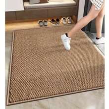 1pc Vintage Pineapple Pattern Round Rug, Nordic Minimalist Anti-Slip Stain-Resistant Washable Durable Easy To Clean Indoor/Outdoor Doormat, Balcony Patio Entryway Garden Entrance Cute Home Decor Mat, Home Accessory Holiday Gift - Multicolor - View 15