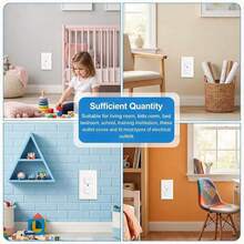 24/20/18/12‑Piece Set Of Power Outlet Covers, Easy To Install, Made Of Sturdy Plastic Material - A - View 7