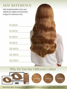 DNE HAIR 20Pcs Tape In Hair Extensions 100% Human Hair 6# Light Brown 12-22 Inch Silky Straight Seamless Invisible Top Quality Thick Ends Healthy Remy Hair Extensions For Thin Hair And Salon Use And For All Women/Girls Daily Use - S6 - View 7