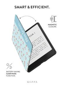 GIIPPA 1件客製化姓名 Kindle 電子閱讀器保護殼，附自動喚醒/睡眠功能，輕量便攜，適用於 Clara BW/Libra Colour/Clara Colour/Clara 2E、Paperwhite 10代/11代/12代、Kindle (Colorsoft)/10代/11代/12代及其他熱門機型，Kindle 配件/Kindle 保護殼，情人節禮物、生日禮物、聖誕禮物、新年禮物 - 彩色 - 查看 3