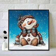 5D Diamond Painting DIY Kit, Full Drill Round Diamond Rhinestone Handmade Craft, Mosaic Art Decor Painting, Living Room Bedroom Wall Hanging Decor, Stress Relief Gift For Adults And Children - View 1