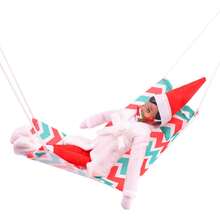Bộ quần áo búp bê Elf cho kệ sách Giáng Sinh, phù hợp cho đồ chơi búp bê 30cm, phụ kiện quần áo búp bê (không kèm búp bê, túi ngủ mở ngẫu nhiên bên trái hoặc bên phải) - Nhiều màu - Xem 5