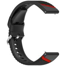 22mm Two-Tone Silicone Watch Strap Compatible With Huawei Watch GT7 GT7Pro GT6 GT5 GT4 GT3 GT2 46mm Sweat Resistant Sport Smart Band Bracelet - 22mm - View 9