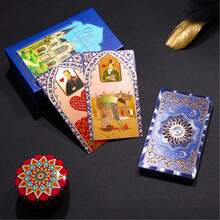 New Norman Collection Waite Tarot Cards, Authentic Full Set Of 40 Cards, Beginner Tarot Game Cards - Multicolor - View 5
