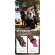 No Pull Dog Harness Large Breed Ergonomic H-Shape Reflective Pet Vest With Leather Handle Soft Milk Silk Cushioning Adjustable Chest Strap For Labrador German Shepherd Medium Large Breeds - Multicolor - View 12