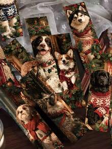 SCXXBSW 30pcs Christmas Puppy Bookmark-The Perfect Gift For Bookworms And Nerds; Reading Marker Card; Birthday And Christmas Gift; Great For Party Favors - 30pcs - View 10