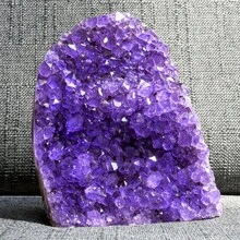 1pc Amethyst Quartz Cluster - Bohemian Style Home Decor, Jewelry Making, Perfect Gift For Valentine's Day, Thanksgiving, And Christmas - Violet Purple - View 10